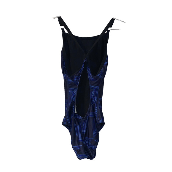 Arena Women's Drop Back One Piece Swimsuit Size 30 4 NEW Blue Training Beach - Picture 2 of 11